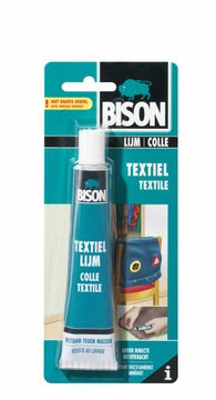 Bison 1341002 Textiellijm 50 Ml Tube Kaart