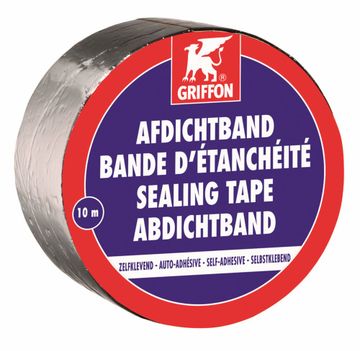 Griffon Bitumen Afdichtband Lood/Plomb 10 CmRol