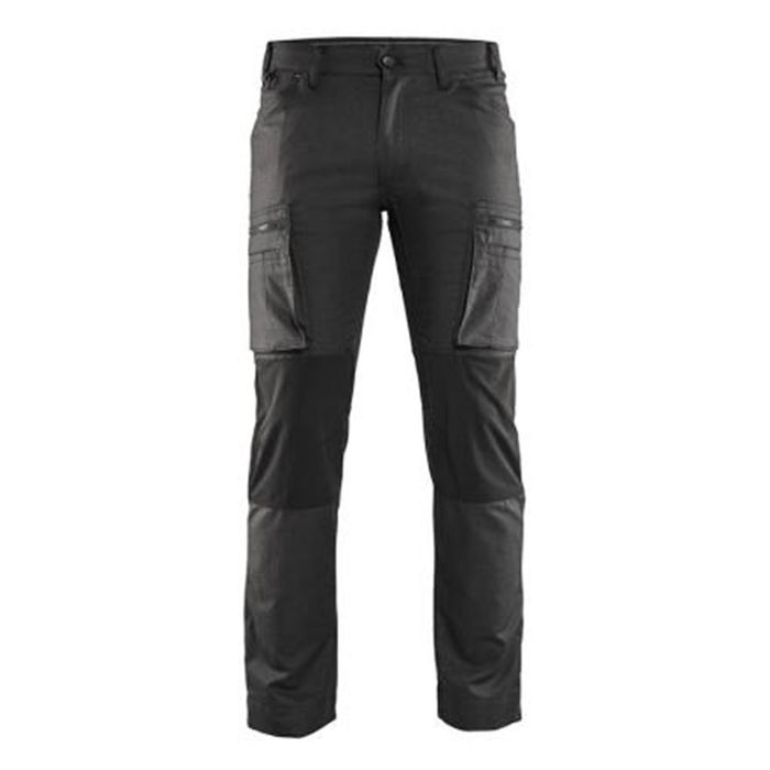 Blåkläder Service werkbroek stretch zwaar donkergrijs/zwart donkergrijs/zwart