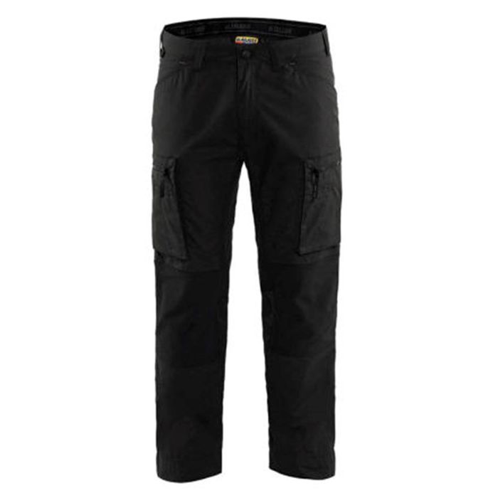 Blåkläder Service werkbroek stretch zwart zwart Blåkläder Service werkbroek stretch zwart zwart