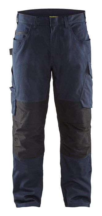 Blåkläder Service werkbroek zonder spijkerzakken Donker marineblauw / Zwart