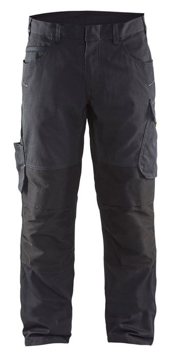 Blåkläder Service werkbroek zonder spijkerzakken Zwart / Grijs