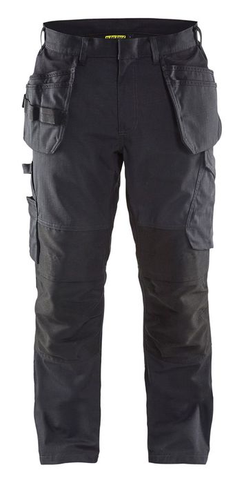 Blåkläder Service werkbroek met spijkerzakken Zwart / Grijs Blåkläder Service werkbroek met spijkerzakken Zwart / Grijs