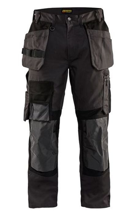 Blåkläder Werkbroek met stretch Donkergrijs / zwart