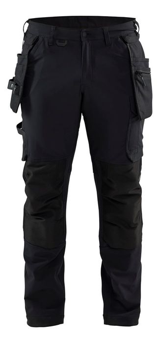 Blåkläder Werkbroek 4-weg Stretch 1720/1645 Zwart Blåkläder Werkbroek 4-weg Stretch 1720/1645 Zwart
