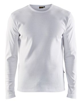 Blåkläder T-shirt lange mouw 3314/1032 Wit L