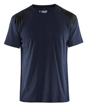 Blåkläder T-shirt bi-colour 3379/1042 Donker