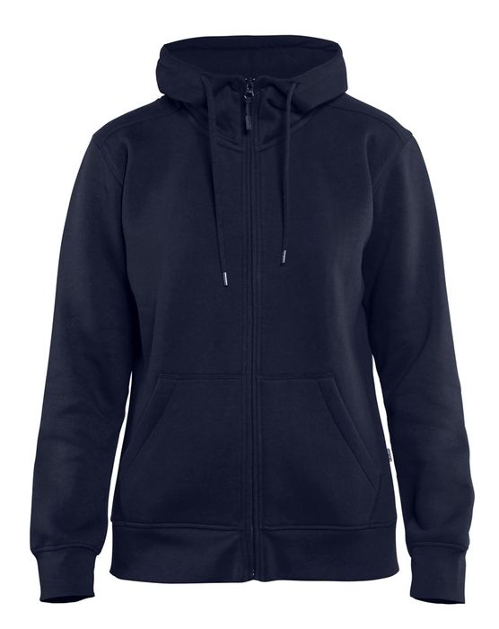 Blåkläder Dames hoodie met rits 3395/1048