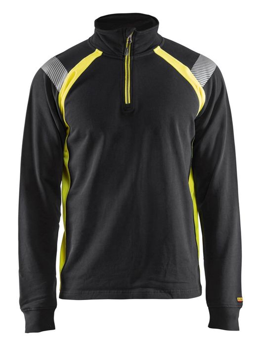 Blåkläder Sweatshirt halve rits Visible 3432/1158 Blåkläder Sweatshirt halve rits Visible 3432/1158
