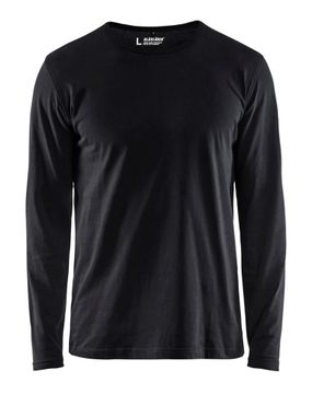 Blåkläder T-shirt lange mouw 3500/1042 Zwart M
