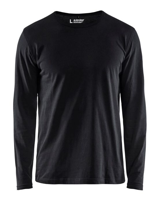 Blåkläder T-shirt lange mouw 3500/1042 Zwart XL Blåkläder T-shirt lange mouw 3500/1042 Zwart XL