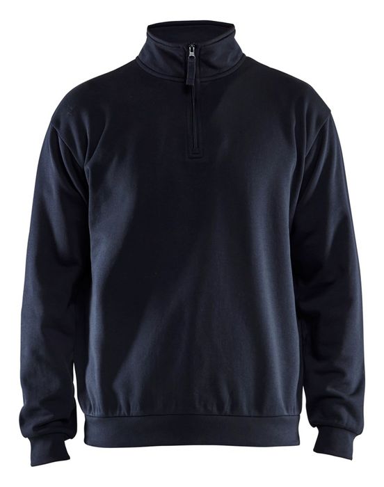 Blåkläder Sweatshirt met halve rits 3587/1169 Blåkläder Sweatshirt met halve rits 3587/1169