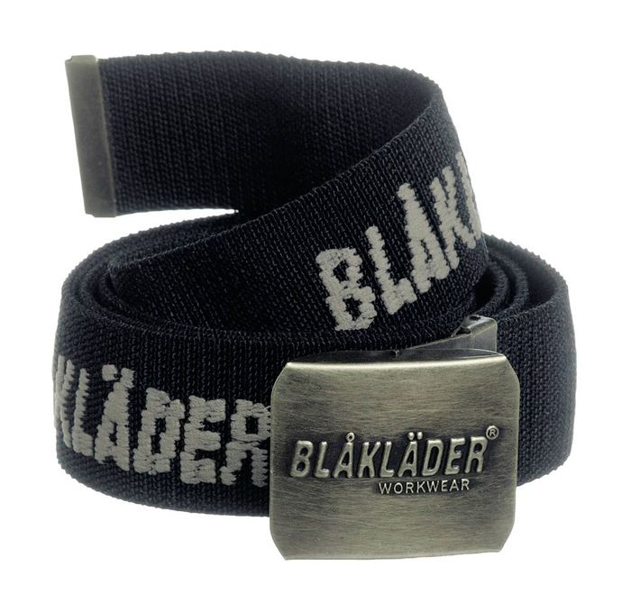 Blåkläder Riem met reliëf logo zwart