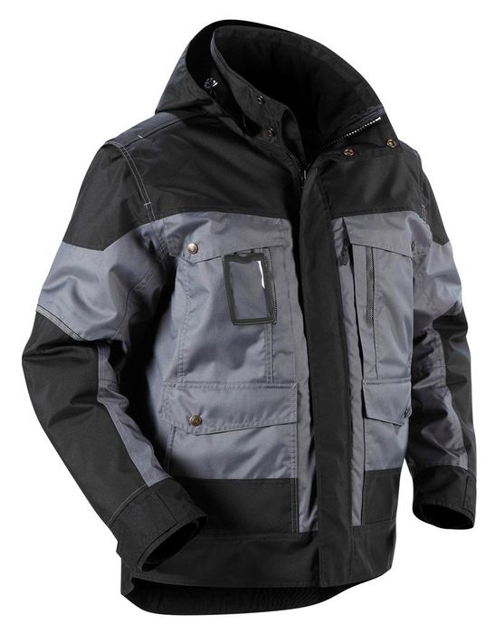 Blåkläder Winterjas hoog contrast grijs/zwart grijs/zwart