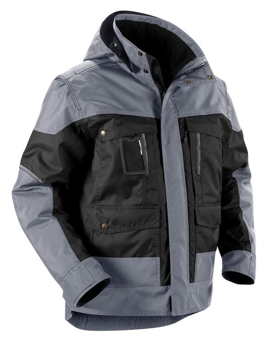 Blåkläder Winterjas hoog contrast zwart/grijs zwart/grijs