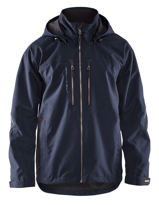 Mapeco Lichtgewicht winterjas 4890/1977 Donkermarineblauw/Zwart XS