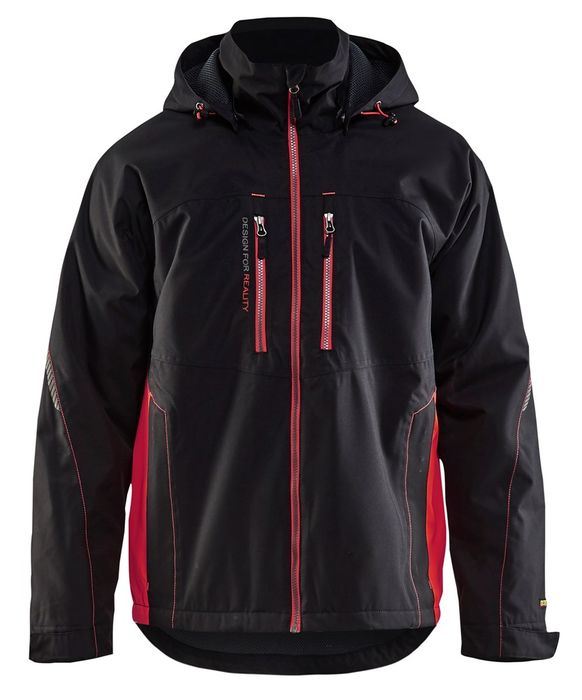 Mapeco Lichtgewicht winterjas 4890/1977Zwart/Rood XS