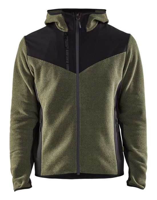 Blåkläder Gebreid jack met softshell 5940/2536 Blåkläder Gebreid jack met softshell 5940/2536