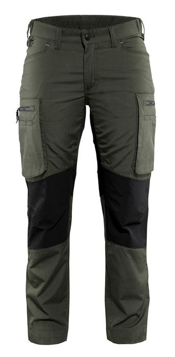Blåkläder Dames werkbroek legergroen/zwart army groen/zwart