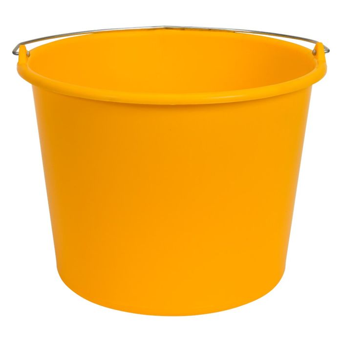 Gripline Emmer Bouw 12 Liter Geel Gripline Emmer Bouw 12 Liter Geel