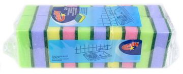 Bobrush 20 Schuursponsen Gekleurd