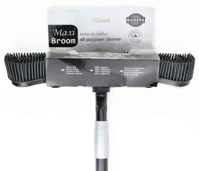 Bobrush Rubberbrush Grijs/Zwart Bobrush Rubberbrush Grijs/Zwart