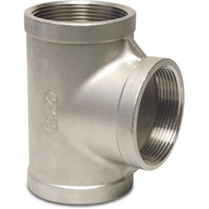 Mega Nr 130 T-Stuk Rvs 1 1/2 Mega Nr 130 T-Stuk Rvs 1 1/2