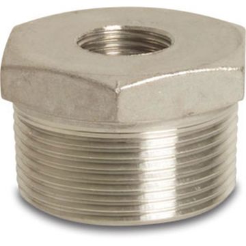 Mega Nr 241 Reductie Fm Rvs 1 1/4 X 1