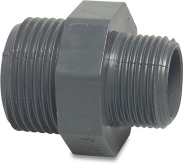 Mega Mega Verloopnippel Pvc-U 2 1/2'' X 2''