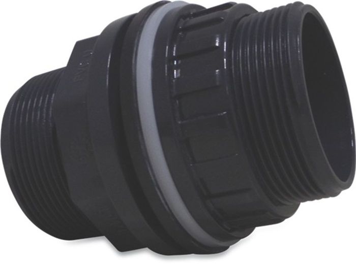 Mega Mega Doorvoer Pvc-U 63 Mm X 2 1/2  X 2 1/2  Lijmmof X Buiten
