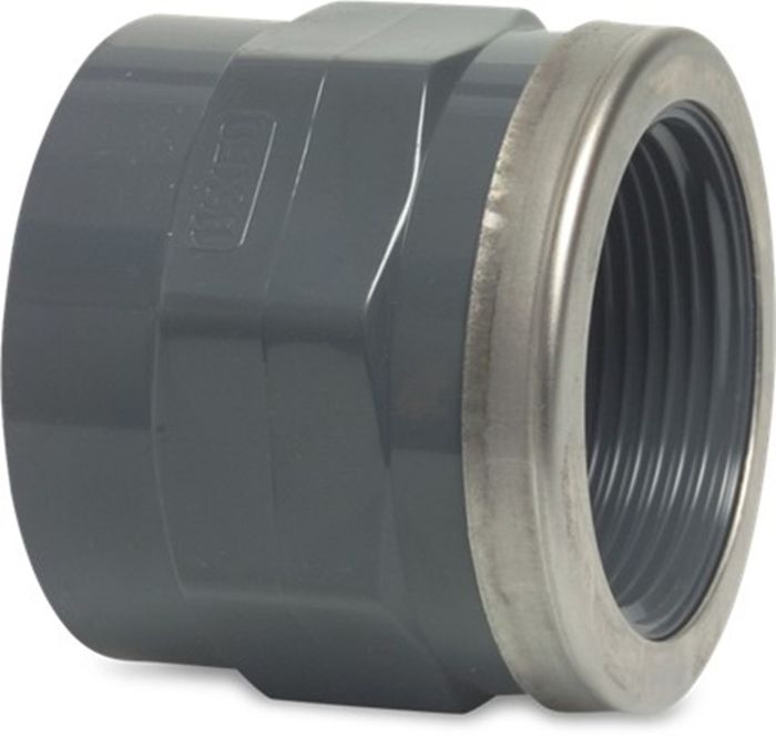 Mega Mega Draadsok Pvc-U 40 Mm X 1 1/4'' Mega Mega Draadsok Pvc-U 40 Mm X 1 1/4''