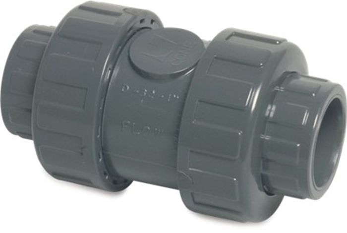 Mega Mega Terugslagklep Veerbelast Pvc-U 50