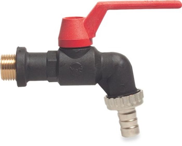 Bosta Vir Kogelkraan Met Slangwartel Pp 1/2''