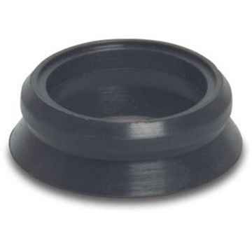 Mega Rubberring Snelkopp.Perbunanzwart