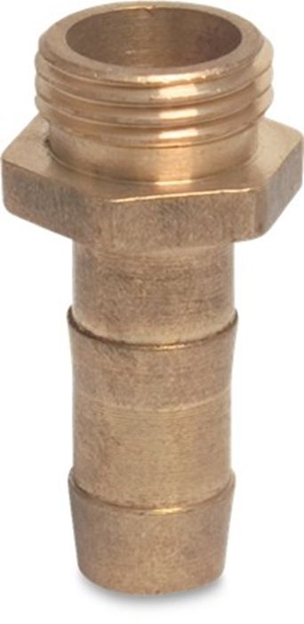 Mega Slangtule Messing 3/8'' X 6 Mm