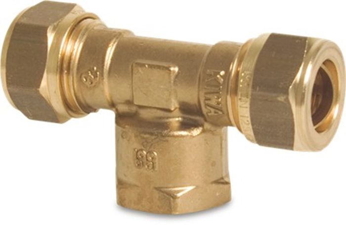 Bonfix Bonfix T-Stuk 90 Messing 15 Mm X 1/2''