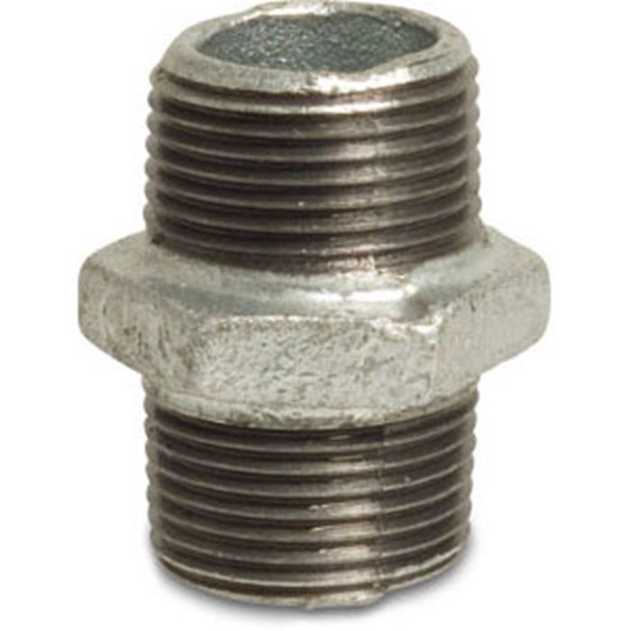 Mega Nr 280 Dubbele Nippel Mm Verzinkt 2 1/2 Mega Nr 280 Dubbele Nippel Mm Verzinkt 2 1/2