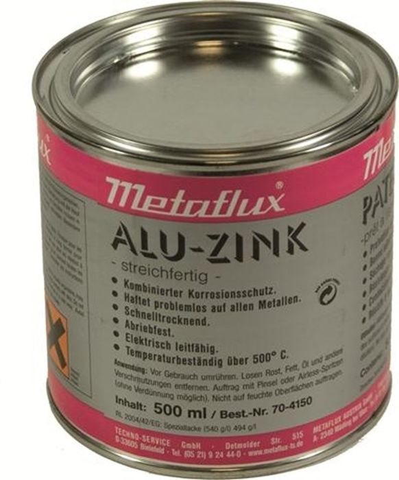 Metaflux Metaflux Alu Zink Pasta, Inhoud: 1 L