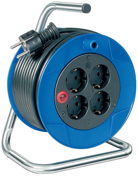 Brennenstuhl Kabelhaspel Compact 4 Stopcontacten.15