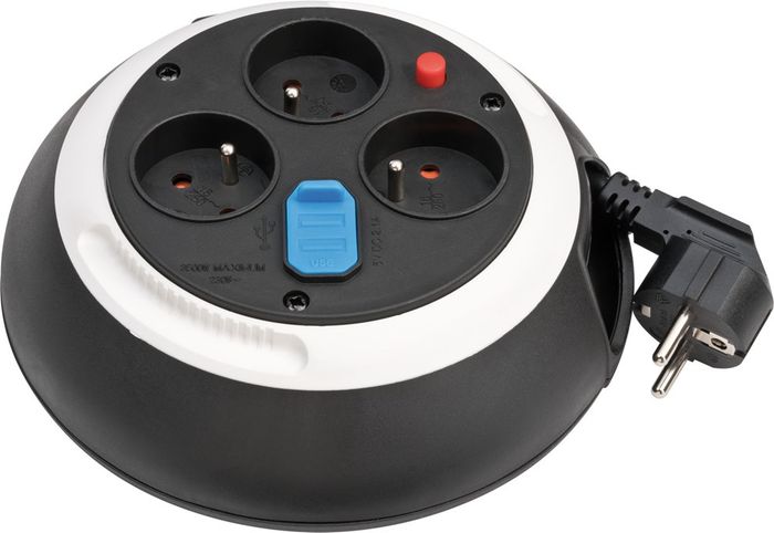 Brennenstuhl Comfort-Line kabelhaspel met USB Brennenstuhl Comfort-Line kabelhaspel met USB