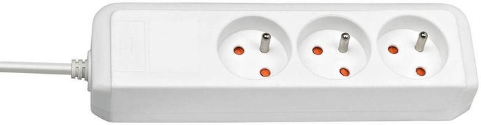Brennenstuhl Drievoudig Tafelstopcontact Wit 16A.1,5 Brennenstuhl Drievoudig Tafelstopcontact Wit 16A.1,5