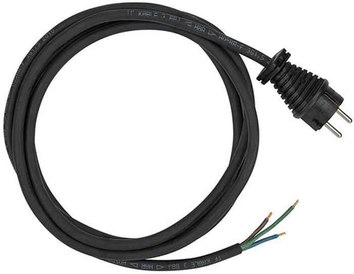 Brennenstuhl Aansluitkabel 3M H05Rr-F 3G1,5 Zwart Brennenstuhl Aansluitkabel 3M H05Rr-F 3G1,5 Zwart