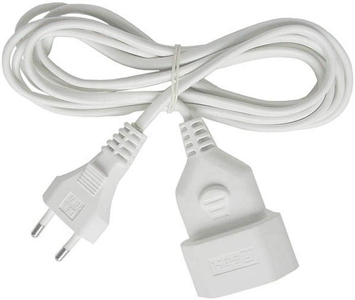 Brennenstuhl Kunststof-Kabel Wit 5 M H03Vv H2-F2X0,75 Brennenstuhl Kunststof-Kabel Wit 5 M H03Vv H2-F2X0,75