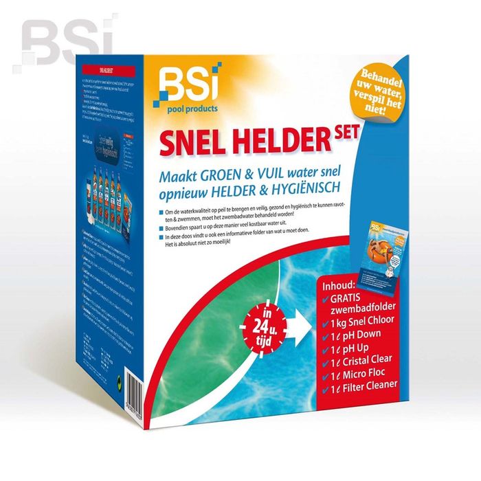 BIO SERVICES INTERNATIONAL NV Snel Helder Set BIO SERVICES INTERNATIONAL NV Snel Helder Set