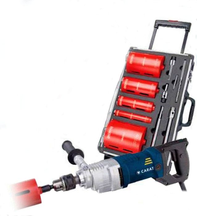 Carat Starterpack A-1802+Koffer Met 5 Droogboren