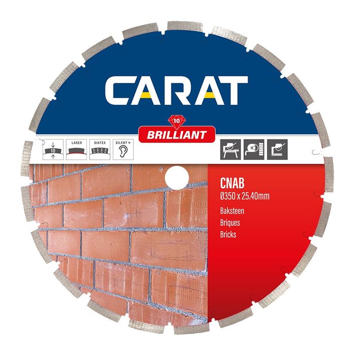 Carat Carat Baksteen Brilliant 350X25.4  Nat