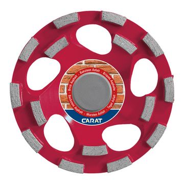 Carat Dustec Slijpkop 125X22.2 Baksteen