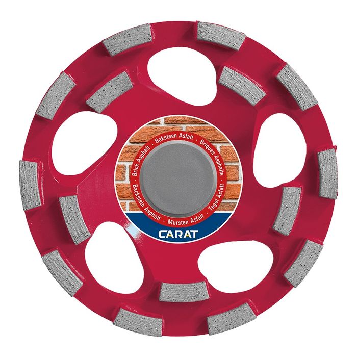 Carat Dustec Slijpkop 125X22.2 Baksteen