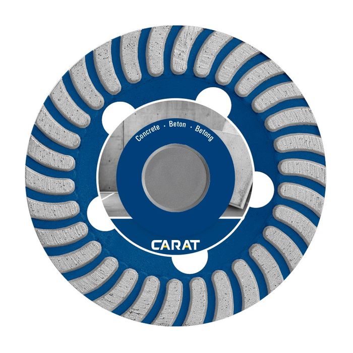 Mapeco Carat Slijpkop Breed 125X22.2 