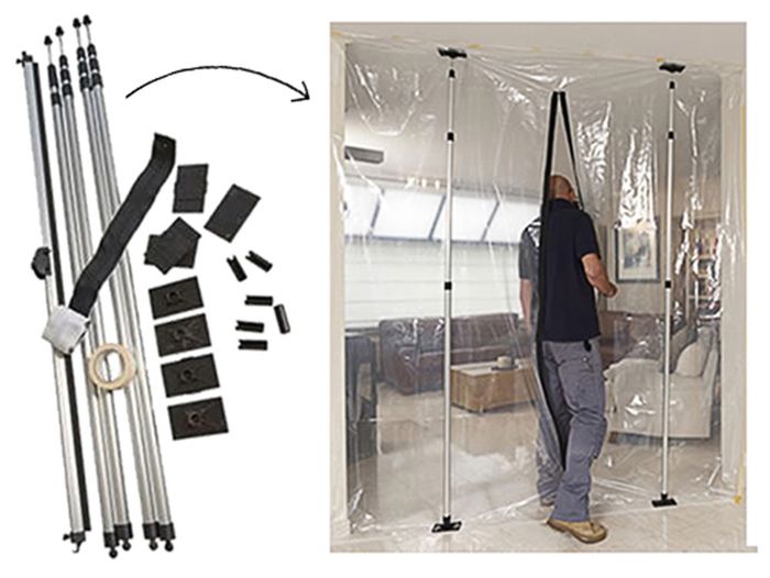 Carat Stofwand 4X5M Carat Stofwand 4X5M